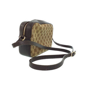 Gucci Canvas Bag GG Web Bee Shoulder